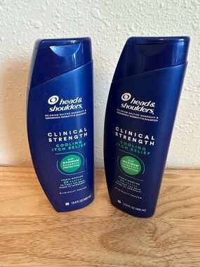 Head & Shoulders Clinical Strength Cooling Itch Relief Shampoo  2 pack lot